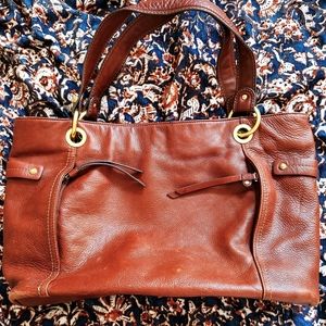 Liz Claiborne Genuine Leather Tote